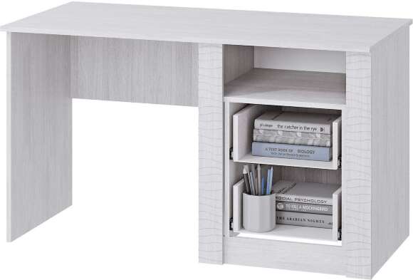 Стол письменный Монако ясень белый