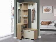 Вешалка напольная Антре Дуб сонома / Белый Вешалка напольная Антре Дуб сонома / Белый