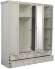 Шкаф комбинированный Эльмира 40.01 белый