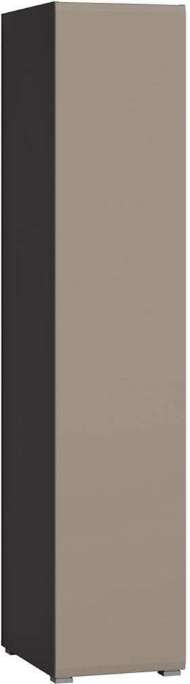 Сидней шкаф для одежды 16.367.01 Антрацит / Капучино