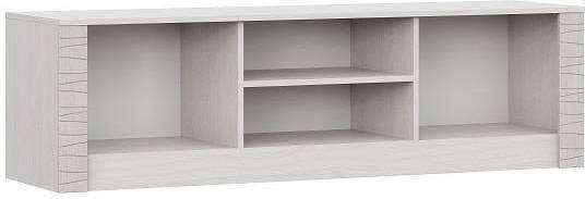 Тумба для телевидеоаппаратуры 1600 "Гамма 20" Ясень Анкор светлый, Сандал светлый