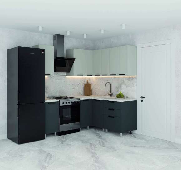 МК Аленушка НПУ 1000 Лаванда Сталь, скоба черный (со столешницей) МК Аленушка НПУ 1000 Лаванда Сталь, скоба черный (со столешницей)