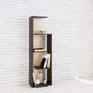 Стеллаж Ромео-6 (ЭКС) Венге / Дуб молочный