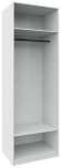 Гардеробная Квадро комплект (750) 1, Белый