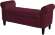 Пуф Морган Бордовый