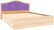 Кровать с настилом ЛДСП Дели 160х200, дуб сонома/сирень Кровать с настилом ЛДСП Дели 160х200, дуб сонома/сирень