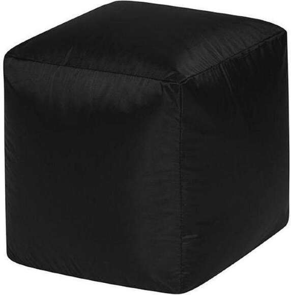 Пуф Куб оксфорд черный