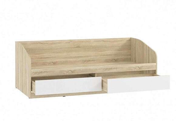 НМ 041.50-01 кровать Фанк Дуб сонома/белый скандинавский НМ 041.50-01 кровать Фанк Дуб сонома/белый скандинавский