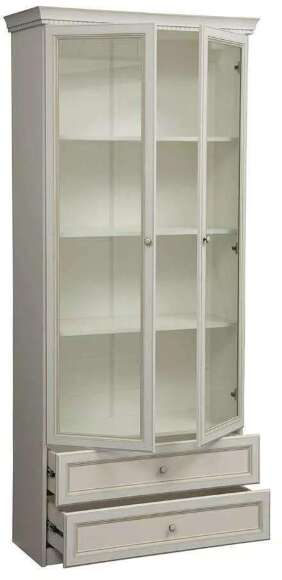 Шкаф комбинированный Эльмира 40.03 белый