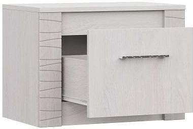 Тумба прикроватная "Гамма 20" Ясень Анкор  светлый, Сандал светлый Тумба прикроватная "Гамма 20" Ясень Анкор  светлый, Сандал светлый