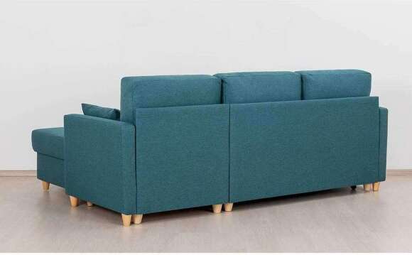 Дилан диван-кровать угловой ТД 422 Сага океан