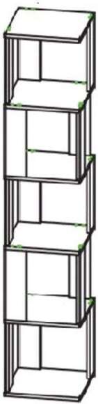 Стеллаж Бодега светлый