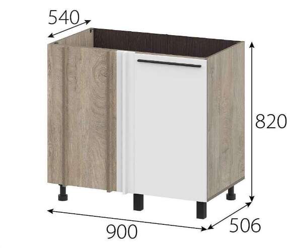 КГ Этна Стол-рабочий 10УС1 Софт Вайт