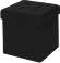 Пуф складной экокожа Черный